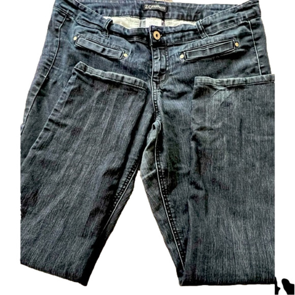 z Cavaricci Plus Size 18 Lady’s Dark Denim Jeans, VGUC - Picture 1 of 3